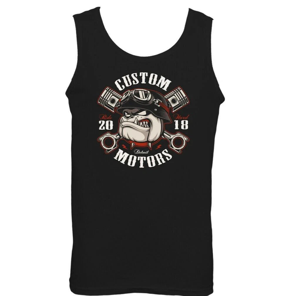 BIKER VEST Motorbike Motorcycle Cafe Racer Chopper Bike Mens Funny Skull Top Unisex T-shirt, Sweatshirt, Hoodie, Long Sleeve Tee - T-Shirt, Sweatshirt, Hoodie