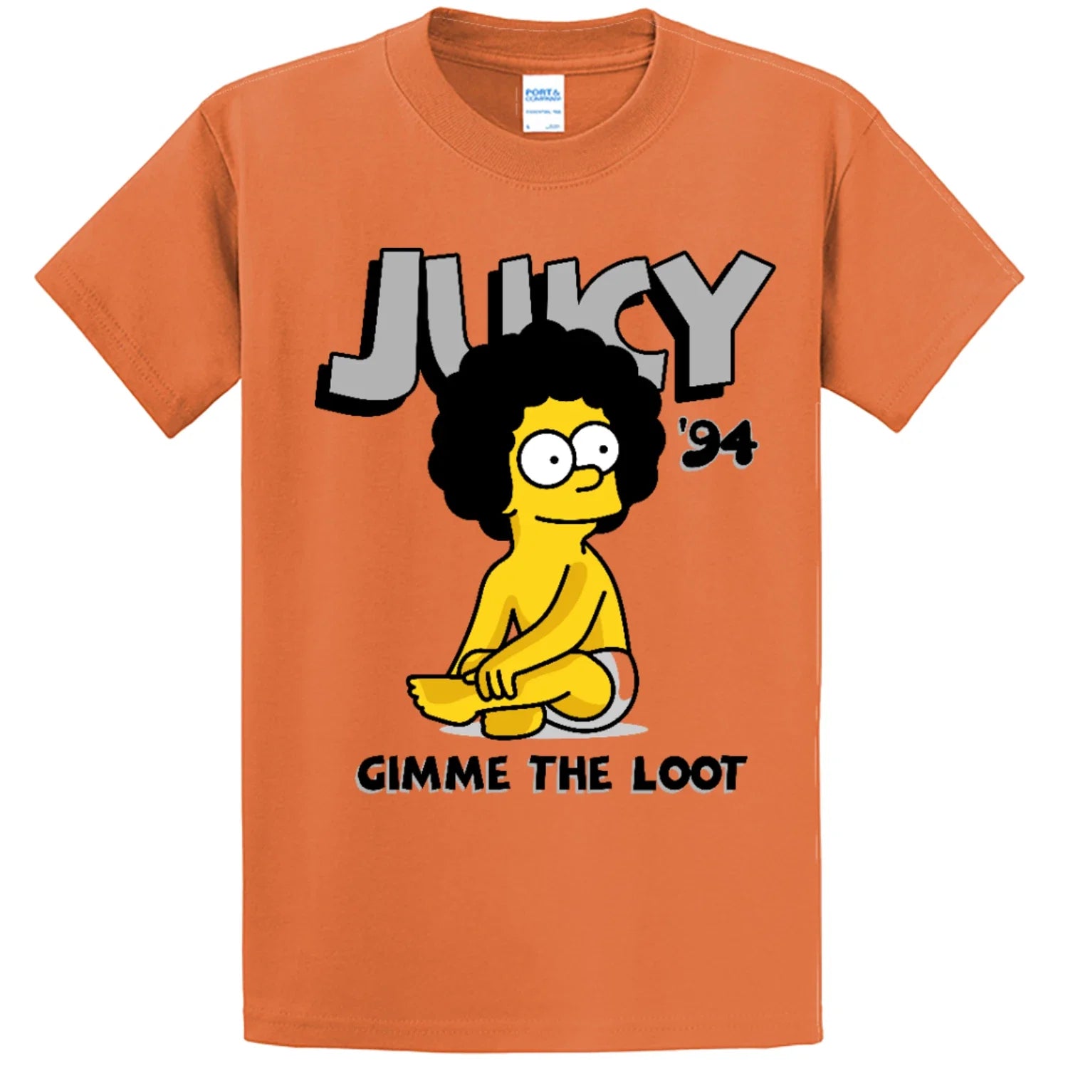 NEW STREETWEAR ON DEMAND BART JUICY Tee Shirt ORANGE SMALL-4XLARGE MADE IN USA Unisex T-shirt, Sweatshirt, Hoodie, Long Sleeve Tee - T-Shirt, Sweatshirt, Hoodie
