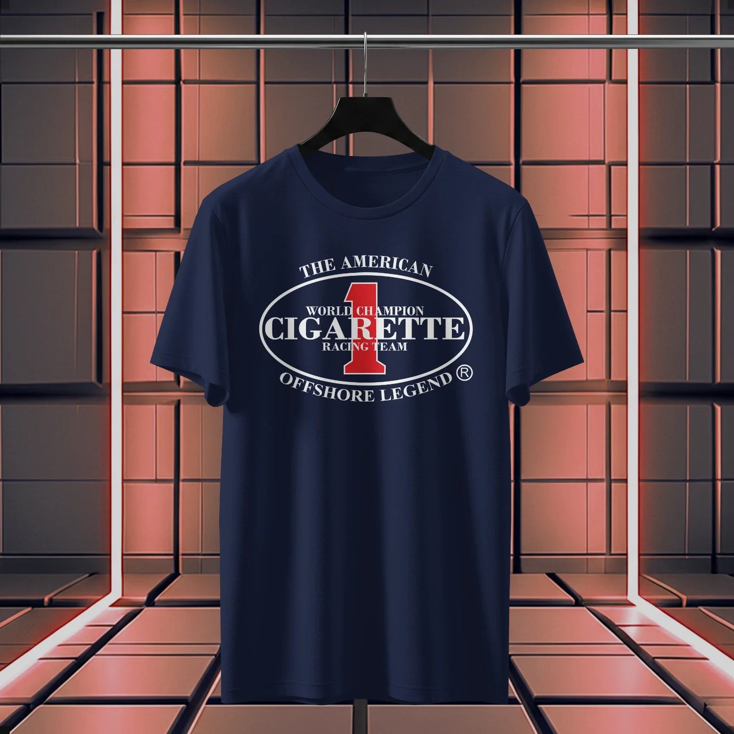 CIGARETTE RACING TEAM logo funny T-Shirt Size S-5XL Made in USA Unisex T-shirt, Sweatshirt, Hoodie, Long Sleeve Tee - T-Shirt, Sweatshirt, Hoodie