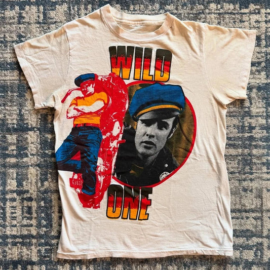 80s WILD ONE MARLON BRANDO AOP Vintage T-Shirt Reprint Unisex T-shirt, Sweatshirt, Hoodie, Long Sleeve Tee - T-Shirt, Sweatshirt, Hoodie
