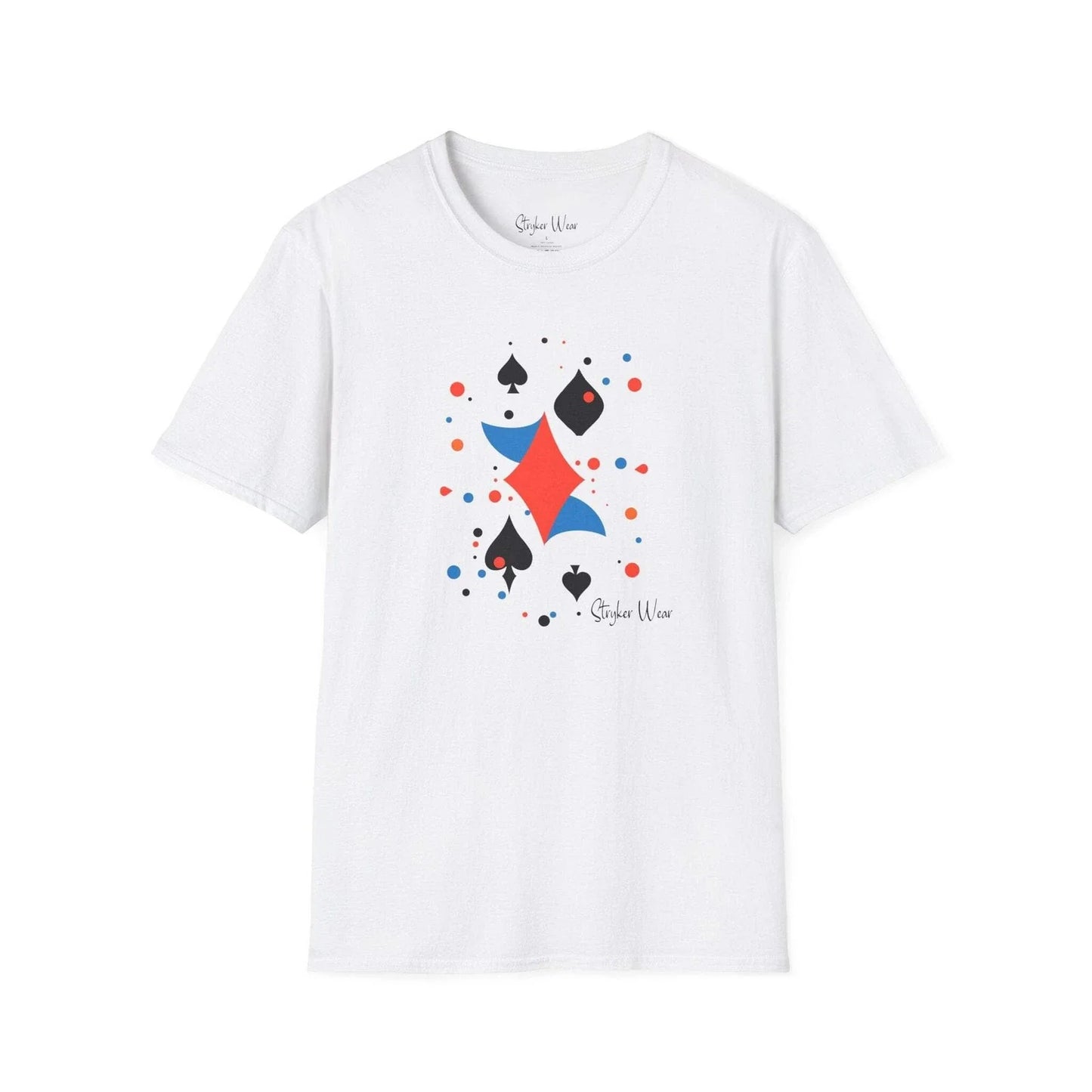 Minimalist Cards Art | Unisex Softstyle T-Shirt Unisex T-shirt, Sweatshirt, Hoodie, Long Sleeve Tee - T-Shirt, Sweatshirt, Hoodie