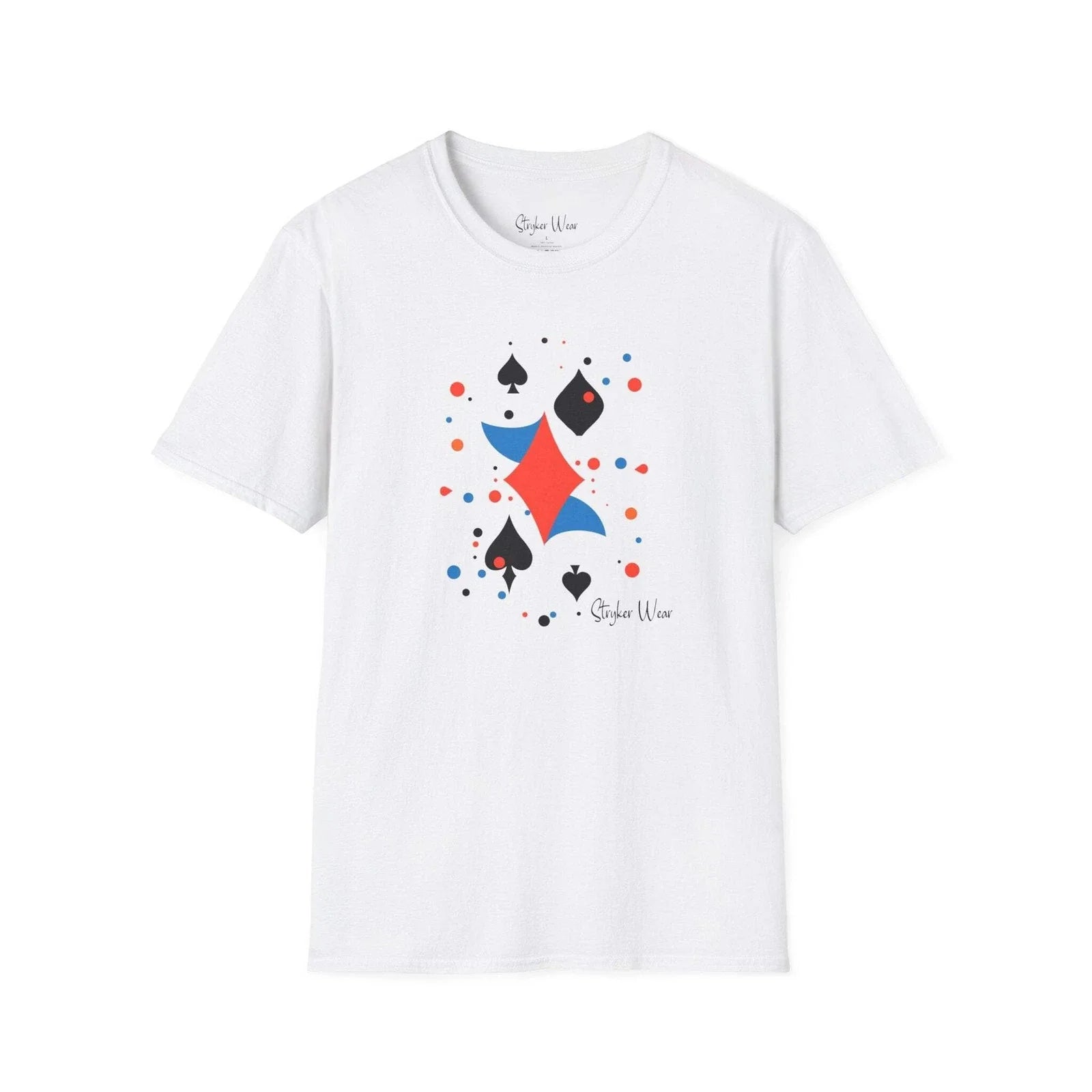 Minimalist Cards Art | Unisex Softstyle T-Shirt Unisex T-shirt, Sweatshirt, Hoodie, Long Sleeve Tee - T-Shirt, Sweatshirt, Hoodie