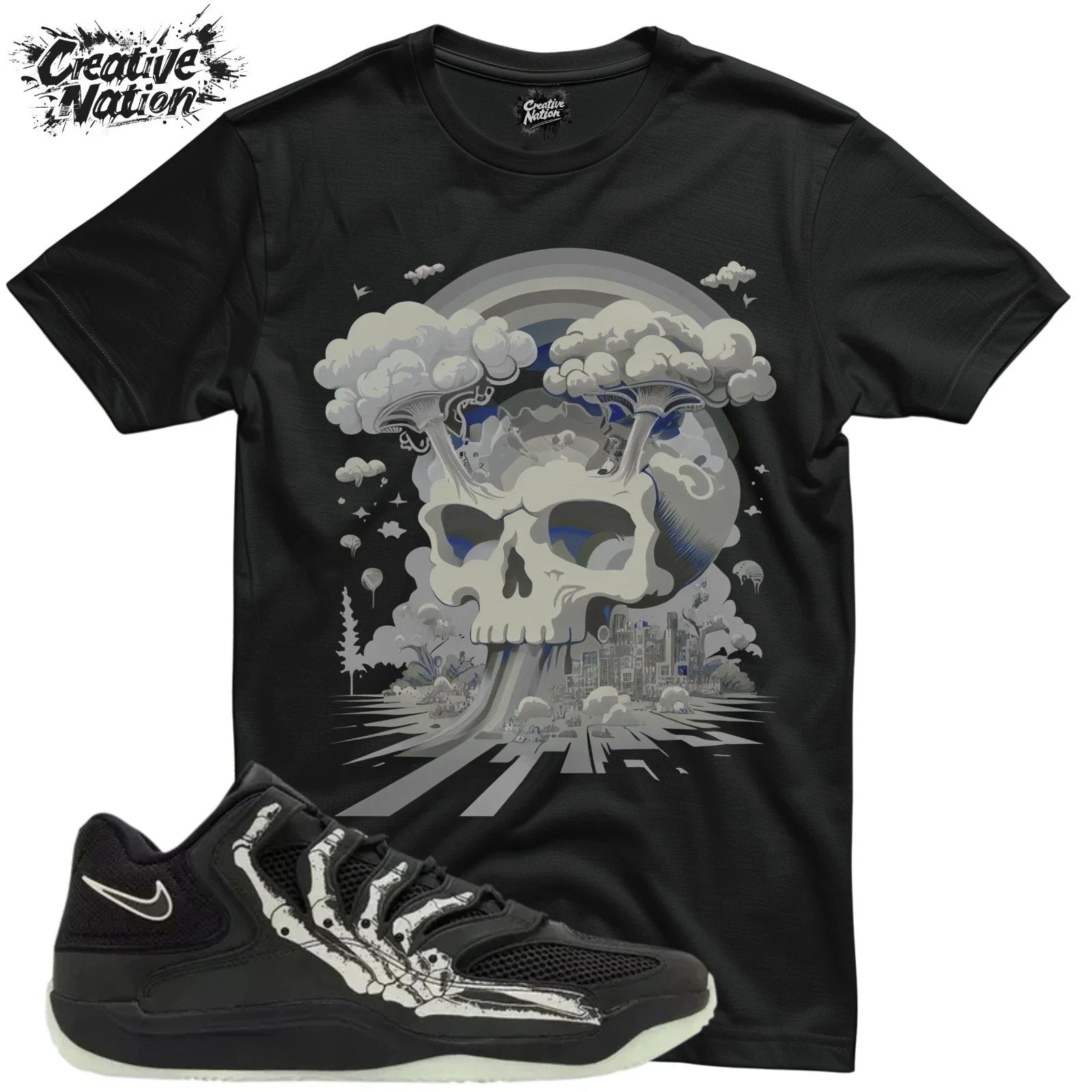 Shirt To Match 18 Halloween Unisex Tee Sneaker Shirt Skull Shirt Unisex T-shirt, Sweatshirt, Hoodie, Long Sleeve Tee - T-Shirt, Sweatshirt, Hoodie