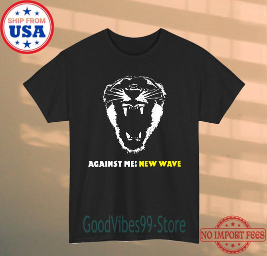Against Me New Wave Men's Black Size S-5XL Unisex T-shirt, Sweatshirt, Hoodie, Long Sleeve Tee - T-Shirt, Sweatshirt, Hoodie
