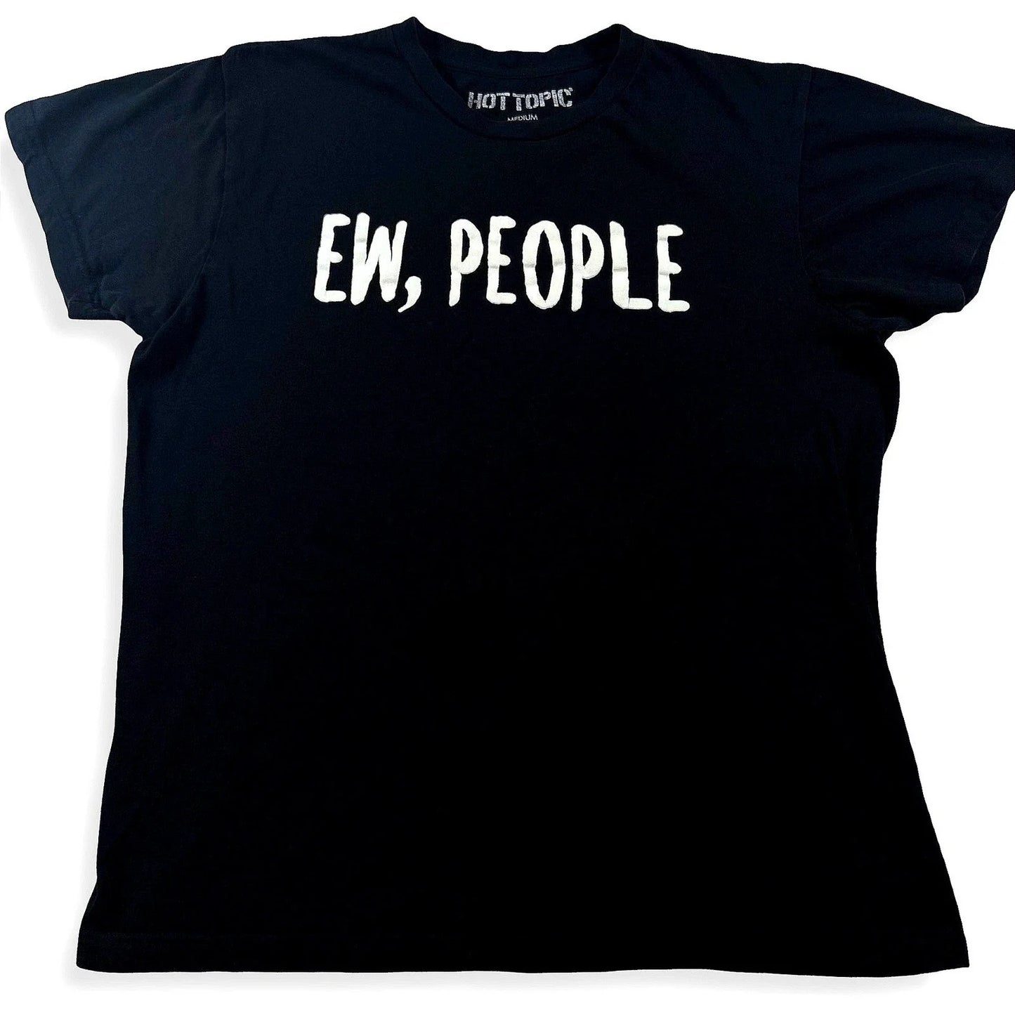 Hot Topic Ew People Graphic Tee Black Cotton Short Sleeve T-Shirt Mens Medium Unisex T-shirt, Sweatshirt, Hoodie, Long Sleeve Tee - T-Shirt, Sweatshirt, Hoodie