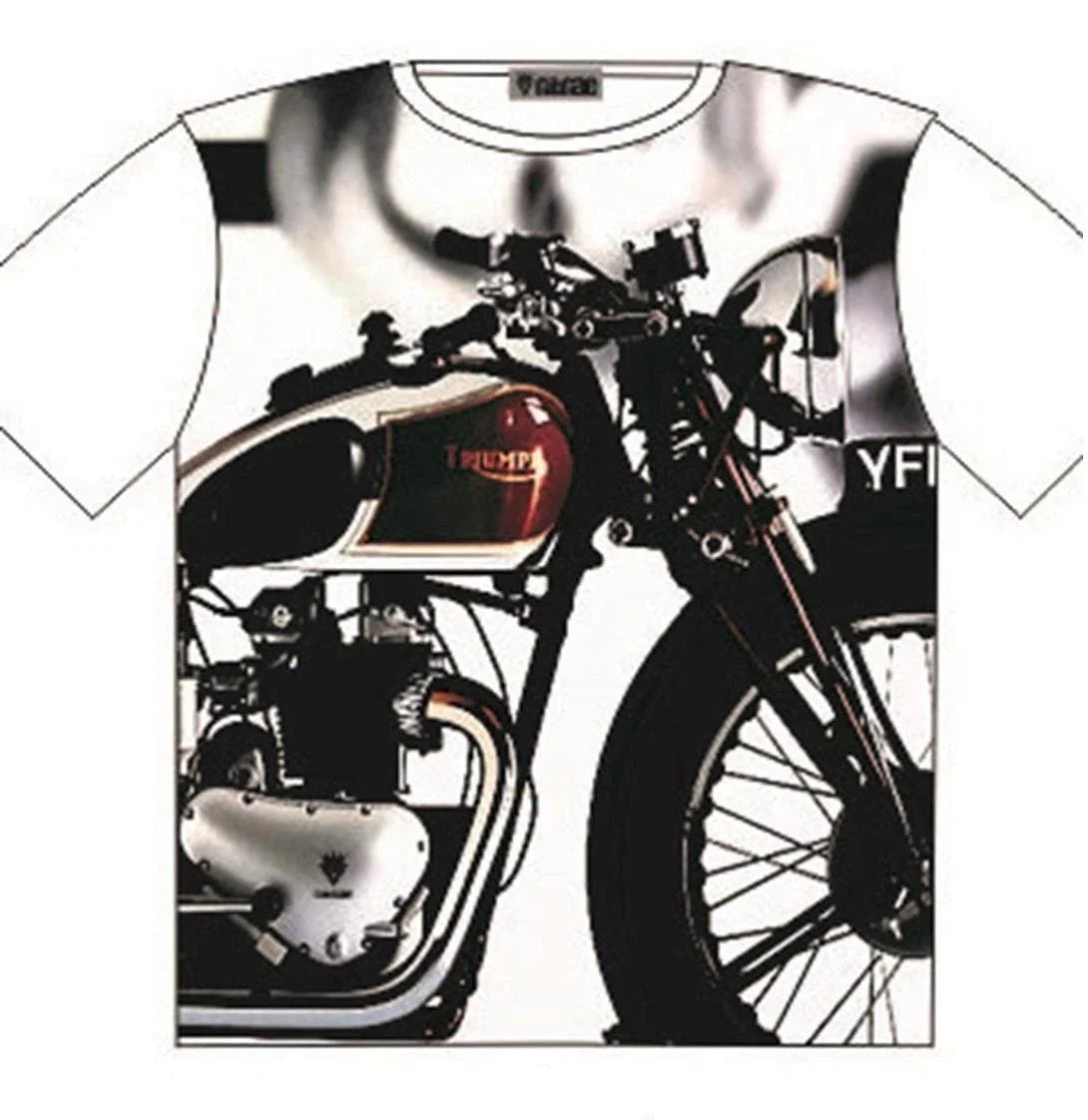 Vintage Triumph Motor Cycle T Shirt Street Fashion Mens Ladies Unisex T-shirt, Sweatshirt, Hoodie, Long Sleeve Tee - T-Shirt, Sweatshirt, Hoodie