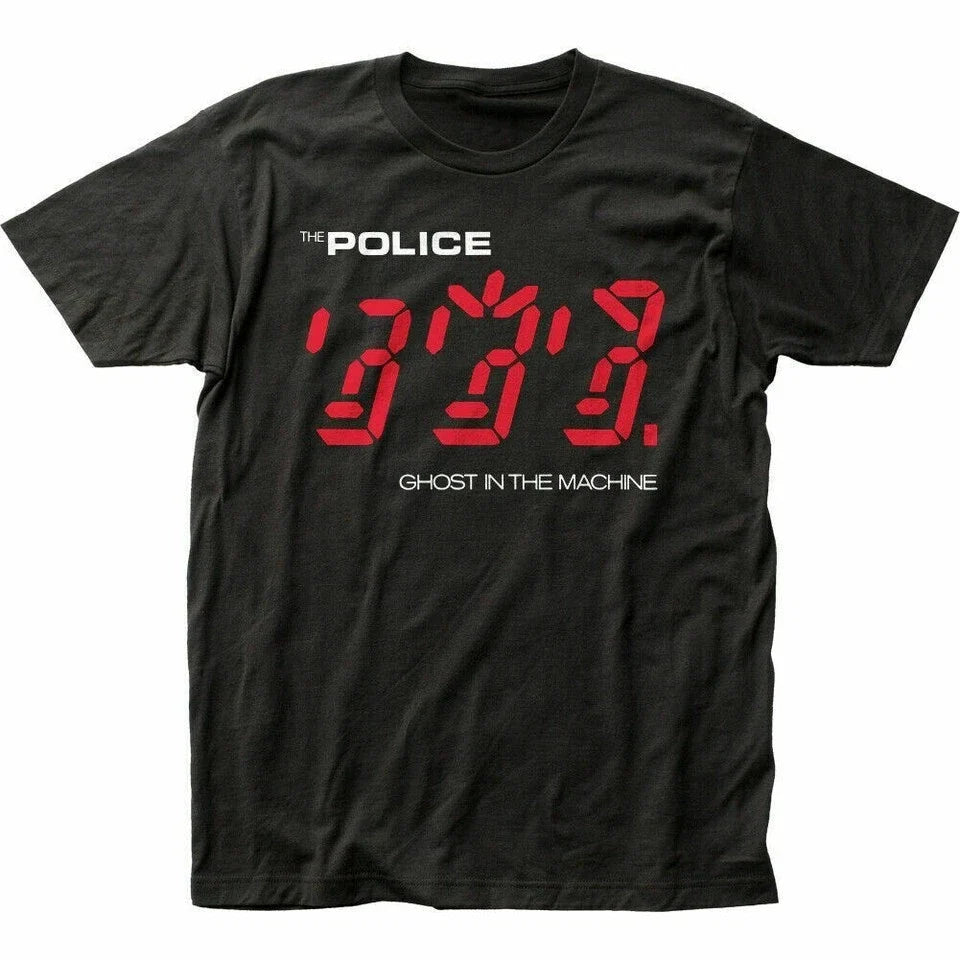 The Police Ghost in the Machine Unisex Black T Shirt R2874 Unisex T-shirt, Sweatshirt, Hoodie, Long Sleeve Tee - T-Shirt, Sweatshirt, Hoodie