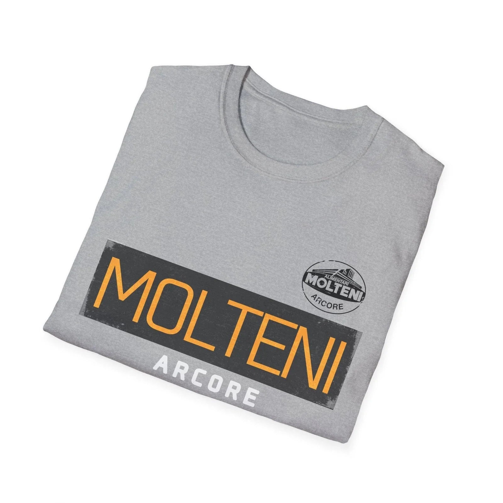 Molteni Cycling Jersey Tee, Retro Team Graphic T Shirt sports jersey product view 1