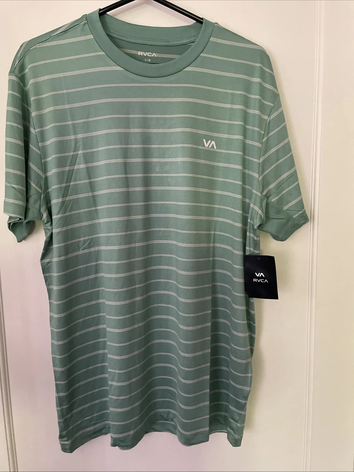 New RVCA Sport Active Gym  Workout Running Street Style Men's Tee Shirt Size L Unisex T-shirt, Sweatshirt, Hoodie, Long Sleeve Tee - T-Shirt, Sweatshirt, Hoodie