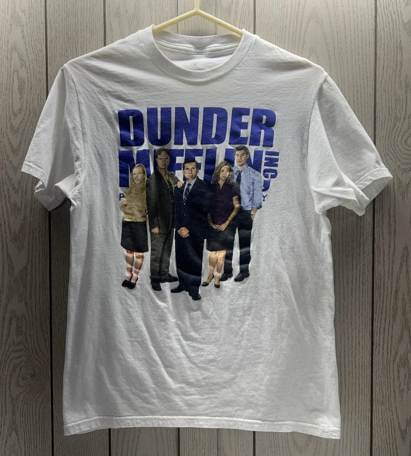 The Office Dunder Mifflin Paper Company White Medium T-Shirt M Unisex T-shirt, Sweatshirt, Hoodie, Long Sleeve Tee - T-Shirt, Sweatshirt, Hoodie