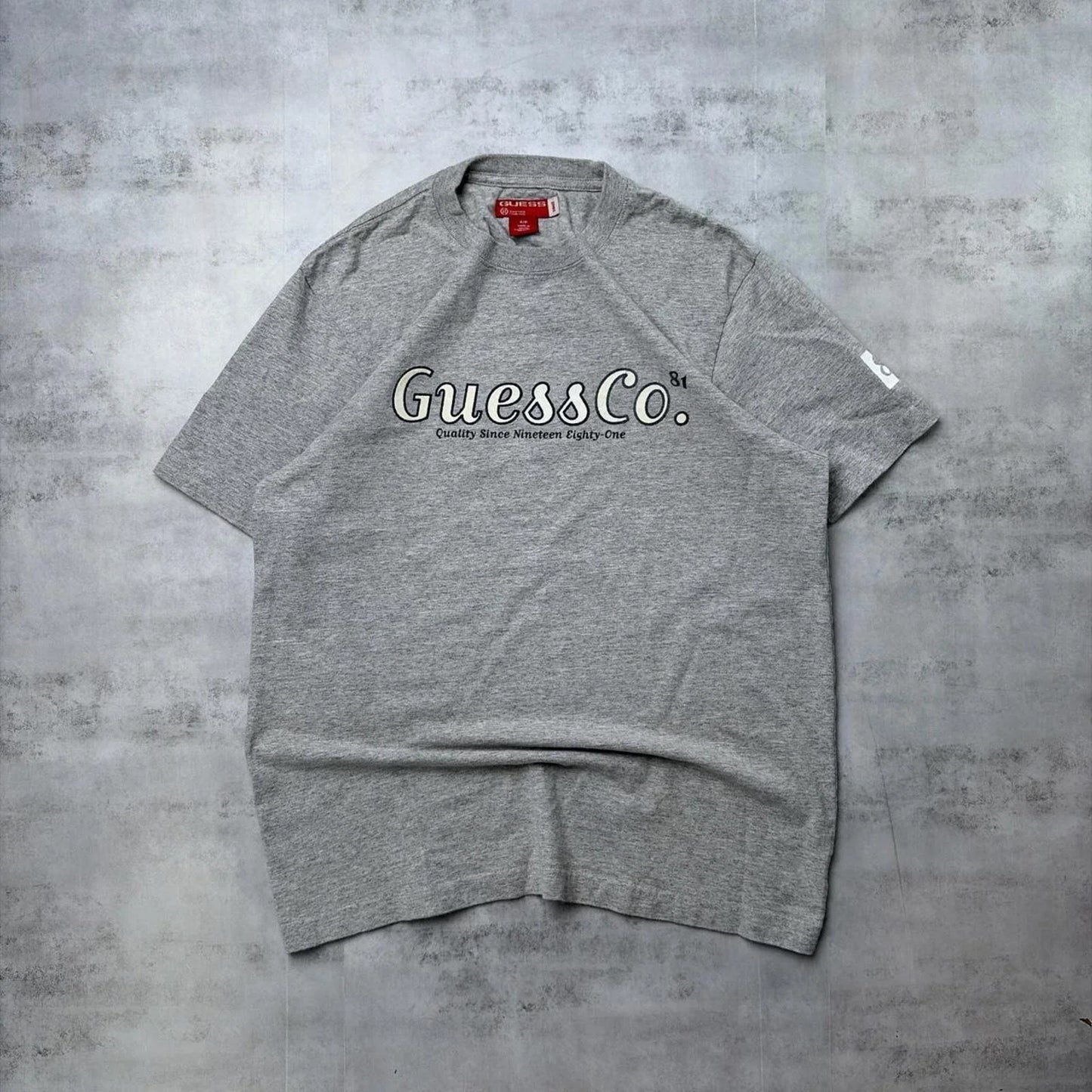 Y2K Grey Guess Grunge Skater T-Shirt Unisex T-shirt, Sweatshirt, Hoodie, Long Sleeve Tee - T-Shirt, Sweatshirt, Hoodie
