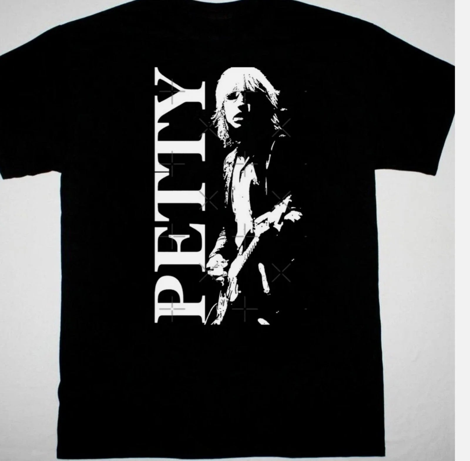 RETRO Tom Petty T-shirt Black Short Sleeve Unisex T-shirt, Sweatshirt, Hoodie, Long Sleeve Tee - T-Shirt, Sweatshirt, Hoodie