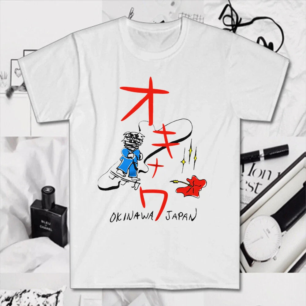 Okinawa Japan Kill Bill Men's White Size S to 5XL Unisex T-shirt, Sweatshirt, Hoodie, Long Sleeve Tee - T-Shirt, Sweatshirt, Hoodie