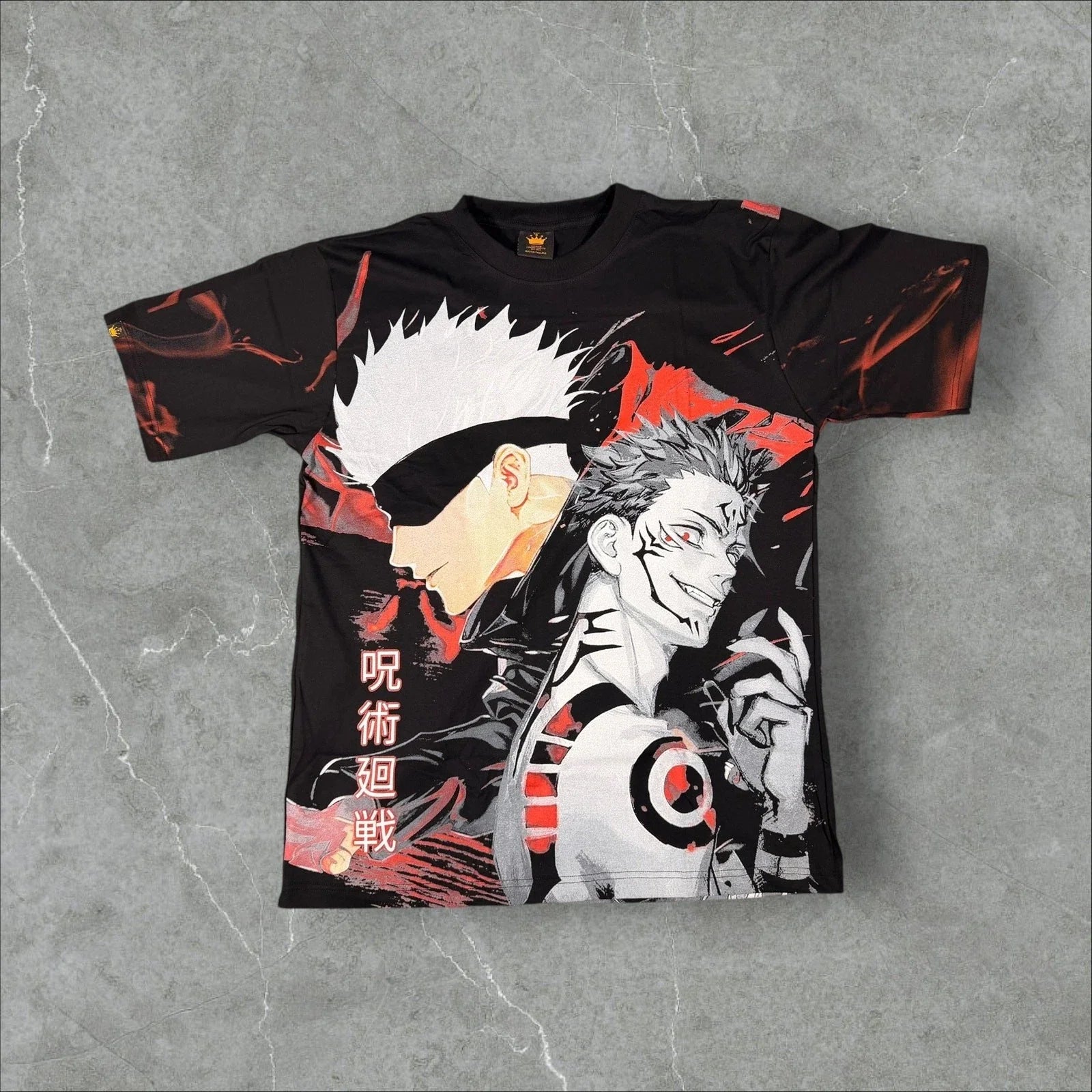 Jujutsu Kaisen Anime AOP All Over Print Double Sided Size XL Manga T-Shirt Unisex T-shirt, Sweatshirt, Hoodie, Long Sleeve Tee - T-Shirt, Sweatshirt, Hoodie