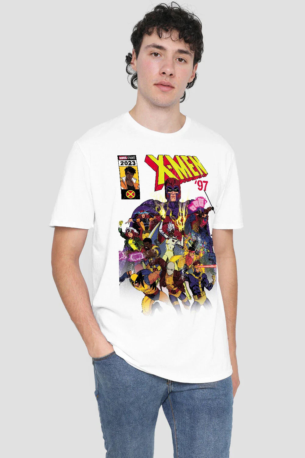 Xmen Front Cover Team - Mens T-Shirt S-2XL Unisex T-shirt, Sweatshirt, Hoodie, Long Sleeve Tee - T-Shirt, Sweatshirt, Hoodie
