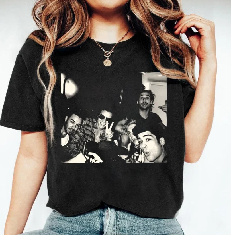 Retro One Direction Band T-Shirt, Fan Gift Unisex T-shirt, Sweatshirt, Hoodie, Long Sleeve Tee - T-Shirt, Sweatshirt, Hoodie