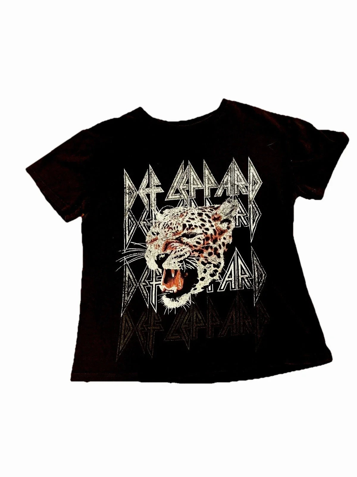 Def Leppard T Shirt Mens Size Medium Black Y2K Unisex T-shirt, Sweatshirt, Hoodie, Long Sleeve Tee - T-Shirt, Sweatshirt, Hoodie