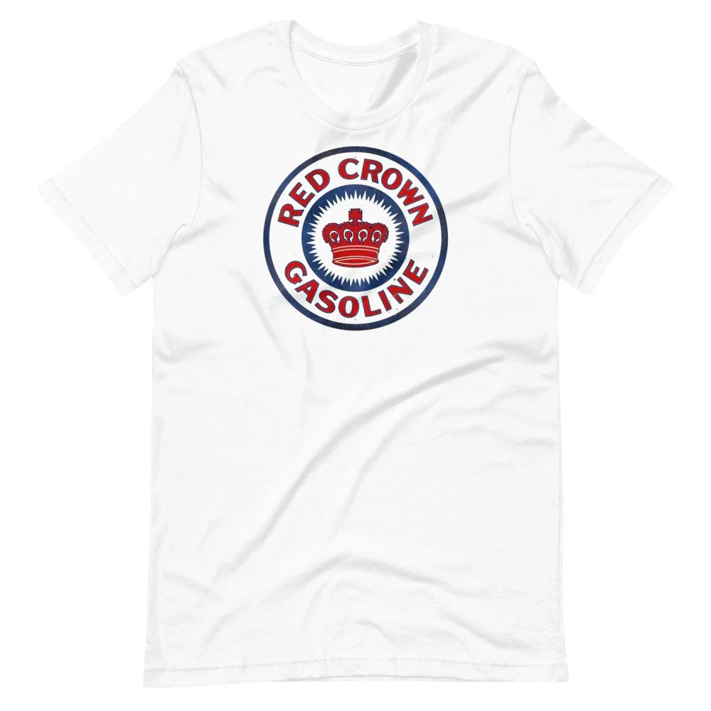 RED CROWN GASOLINE Oil & Gas Vintage Style Tee Short-Sleeve Unisex T-Shirt Unisex T-shirt, Sweatshirt, Hoodie, Long Sleeve Tee - T-Shirt, Sweatshirt, Hoodie