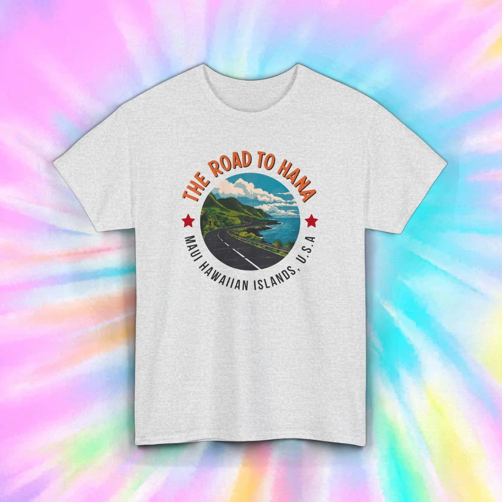 The Road to Hana T-Shirt | Maui Hawaii Graphic Tee | Scenic Travel Shirt Unisex T-shirt, Sweatshirt, Hoodie, Long Sleeve Tee - T-Shirt, Sweatshirt, Hoodie