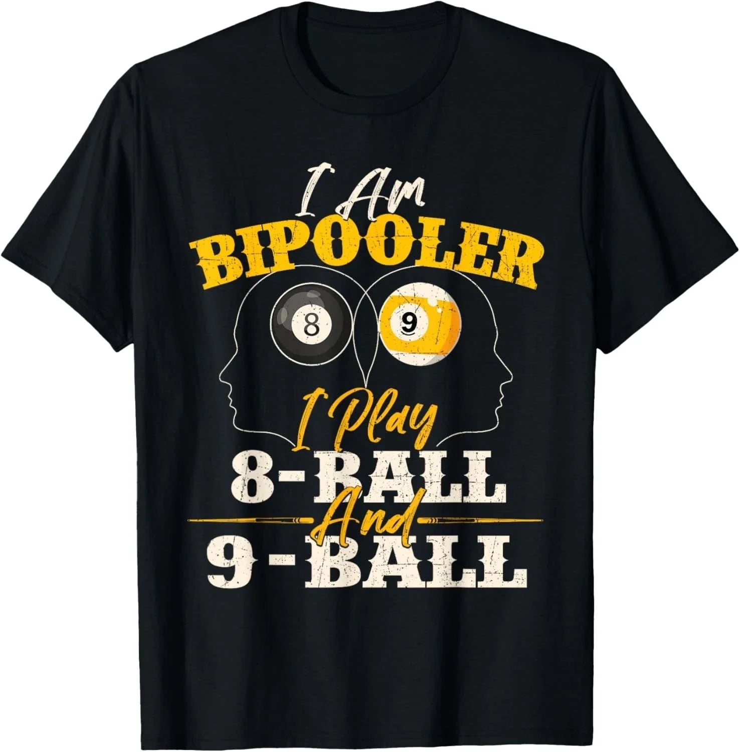 I Am Bipooler - Snooker Game Billiards Lover Pool Player Gift Unisex T-Shirt Unisex T-shirt, Sweatshirt, Hoodie, Long Sleeve Tee - T-Shirt, Sweatshirt, Hoodie