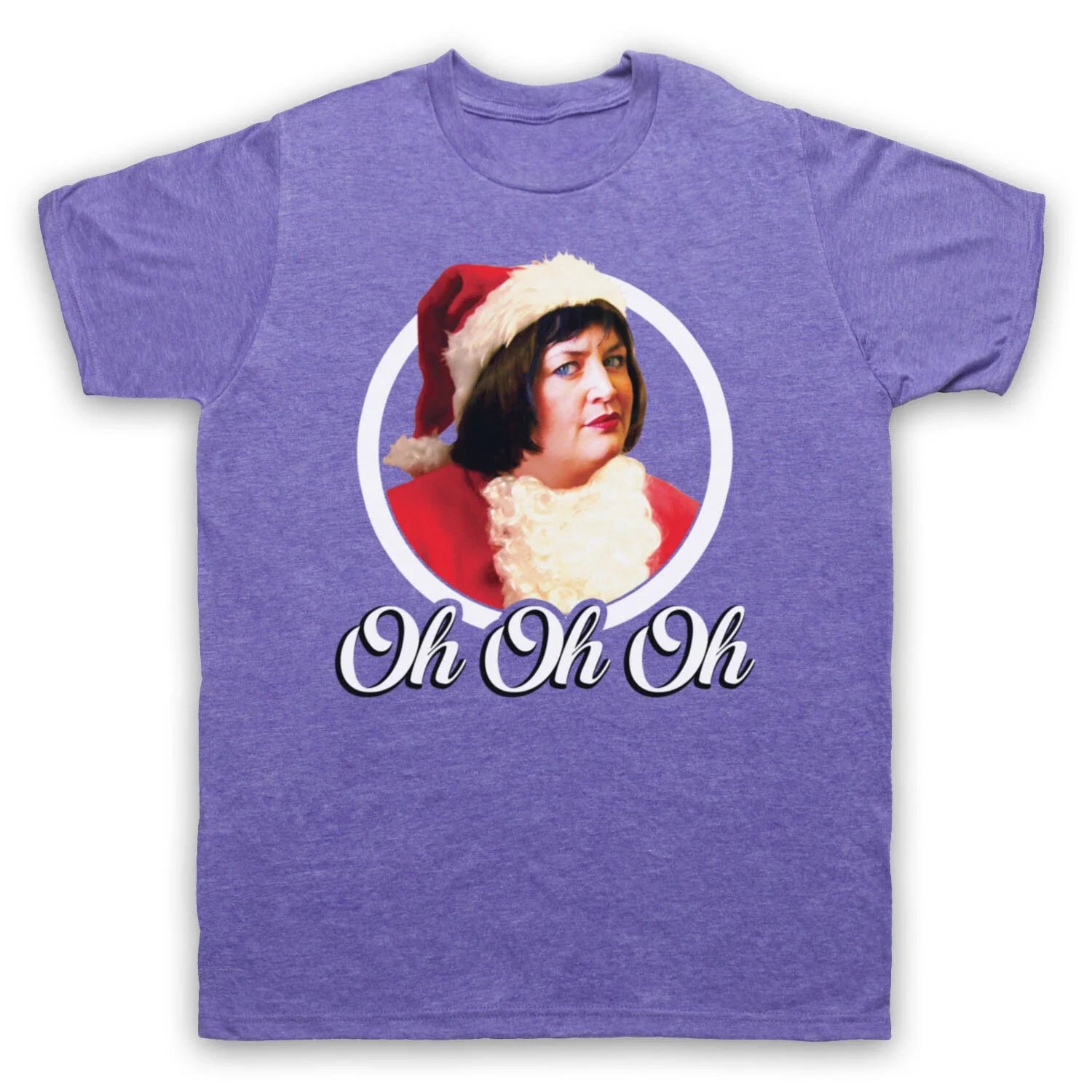 GAVIN & STACEY UNOFFICIAL NESSA SANTA OH OH OH XMAS MENS & WOMENS T-SHIRT Unisex T-shirt, Sweatshirt, Hoodie, Long Sleeve Tee - T-Shirt, Sweatshirt, Hoodie