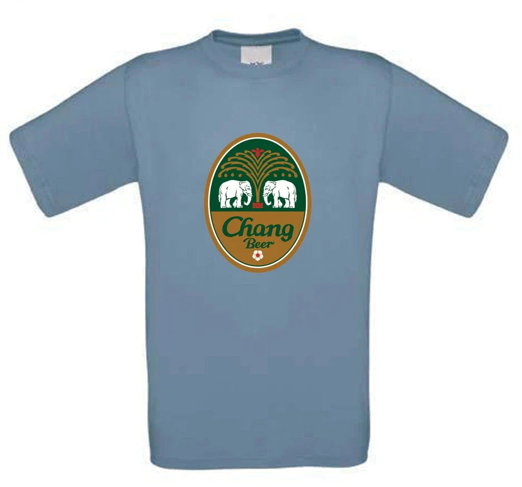 Chang Beer 100% pre-shrunk Cotton - Adult & Kids T-Shirts, Sweatshirts & Hoodies apparel design preview 1