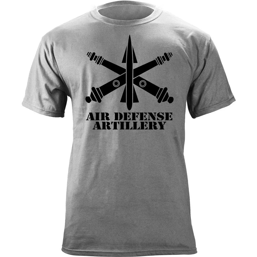US Army Air Defense Branch Insignia Crossed Cannons Veteran Graphic T-Shirt Unisex T-shirt, Sweatshirt, Hoodie, Long Sleeve Tee - T-Shirt, Sweatshirt, Hoodie