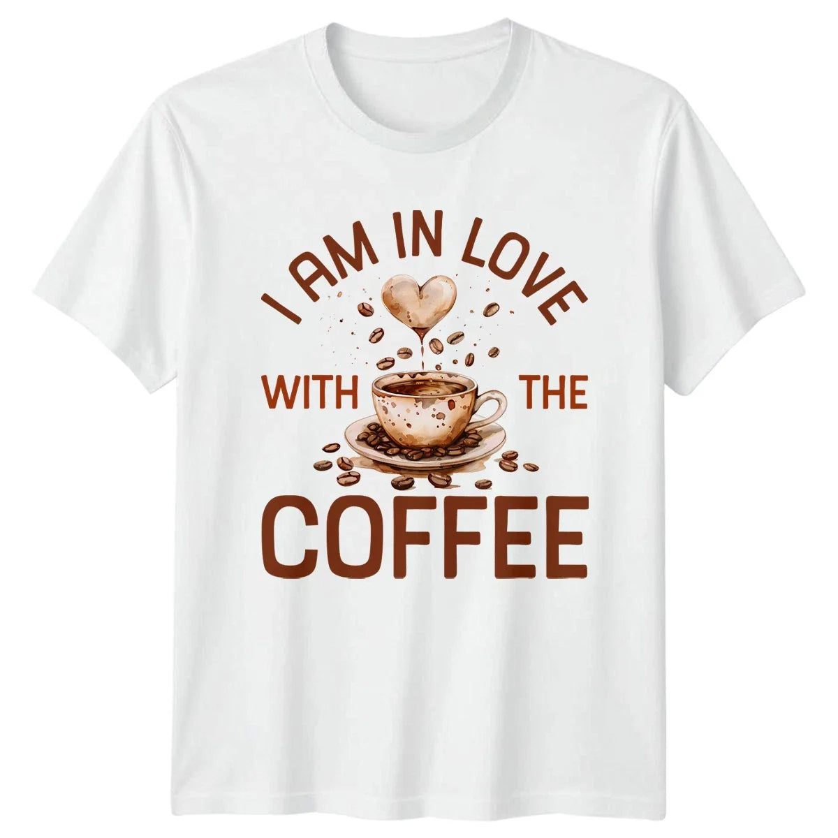 I Am In Love With T-Shirt Coffee Lovers Birthday Gift For Him And Her Unisex T-shirt, Sweatshirt, Hoodie, Long Sleeve Tee - T-Shirt, Sweatshirt, Hoodie