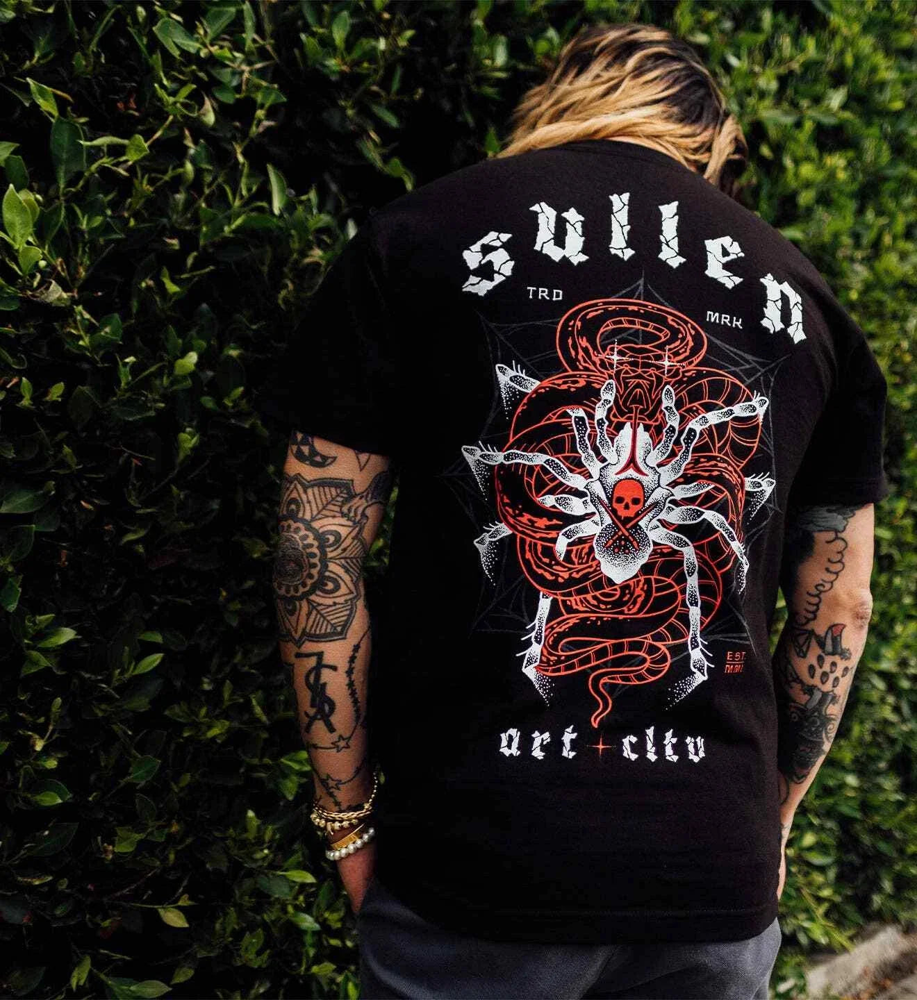 BRAND NEW Sullen Art Collective VENOM TEE SHIRT BLACK LARGE-4XLARGE LIMITED Unisex T-shirt, Sweatshirt, Hoodie, Long Sleeve Tee - T-Shirt, Sweatshirt, Hoodie