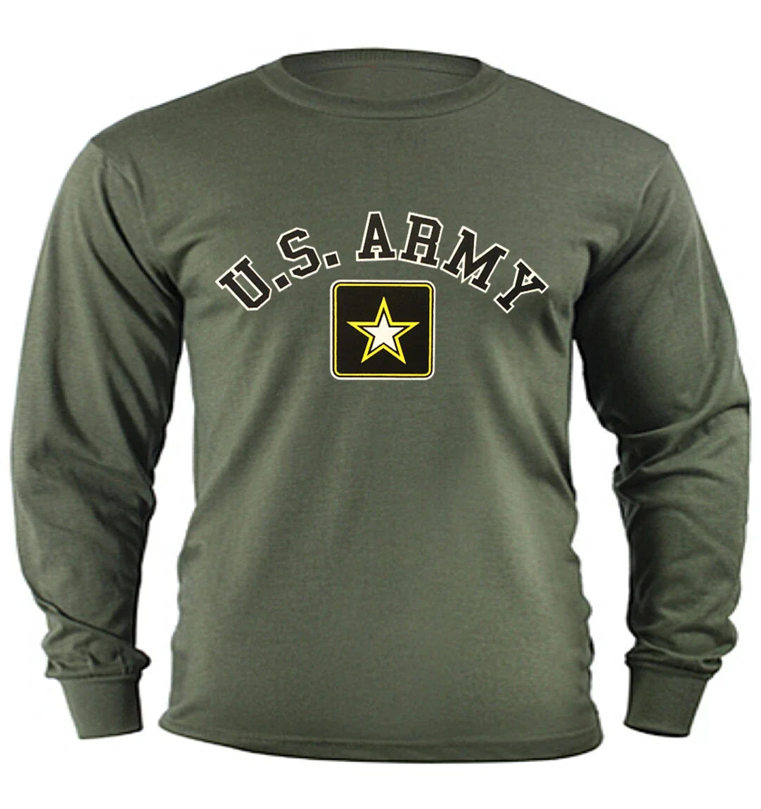 Mens Army Shirt Long Sleeve Graphic Tee Military Tactical Gear Clothing T-shirt Unisex T-shirt, Sweatshirt, Hoodie, Long Sleeve Tee - T-Shirt, Sweatshirt, Hoodie