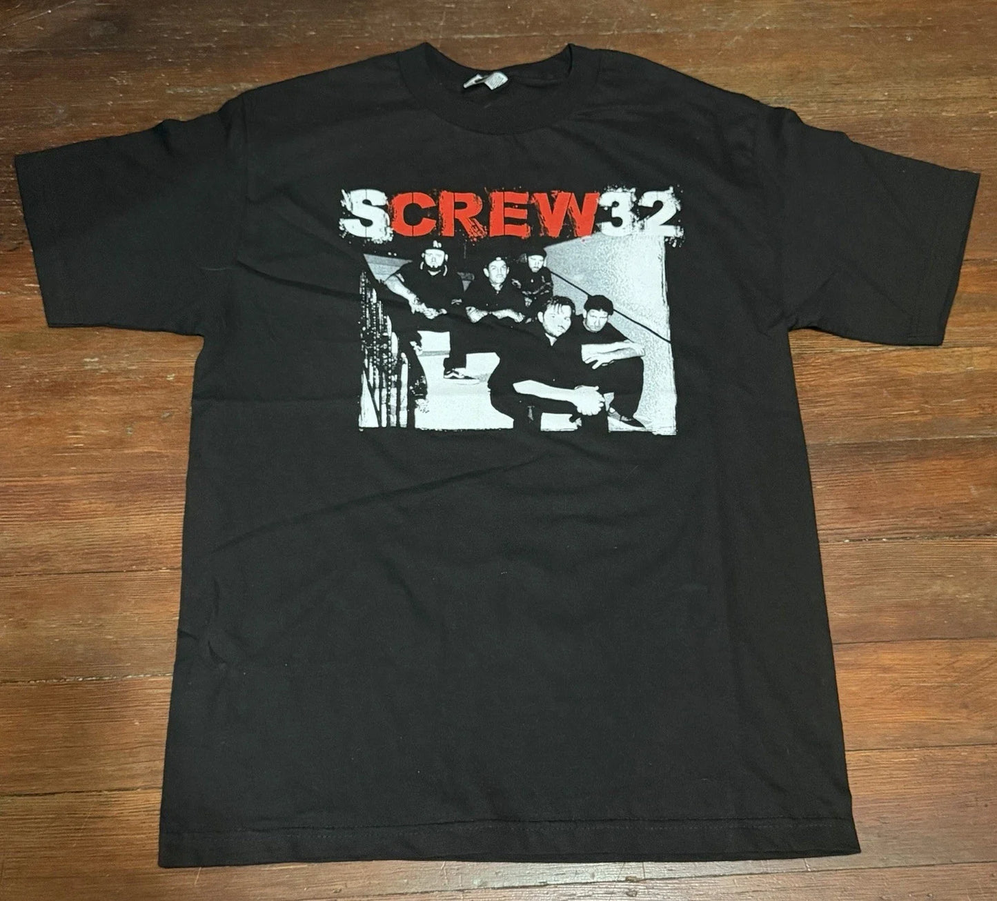 SCREW 32 Punk Band T-Shirt Fat Wreck Chords /MED Unisex T-shirt, Sweatshirt, Hoodie, Long Sleeve Tee - T-Shirt, Sweatshirt, Hoodie