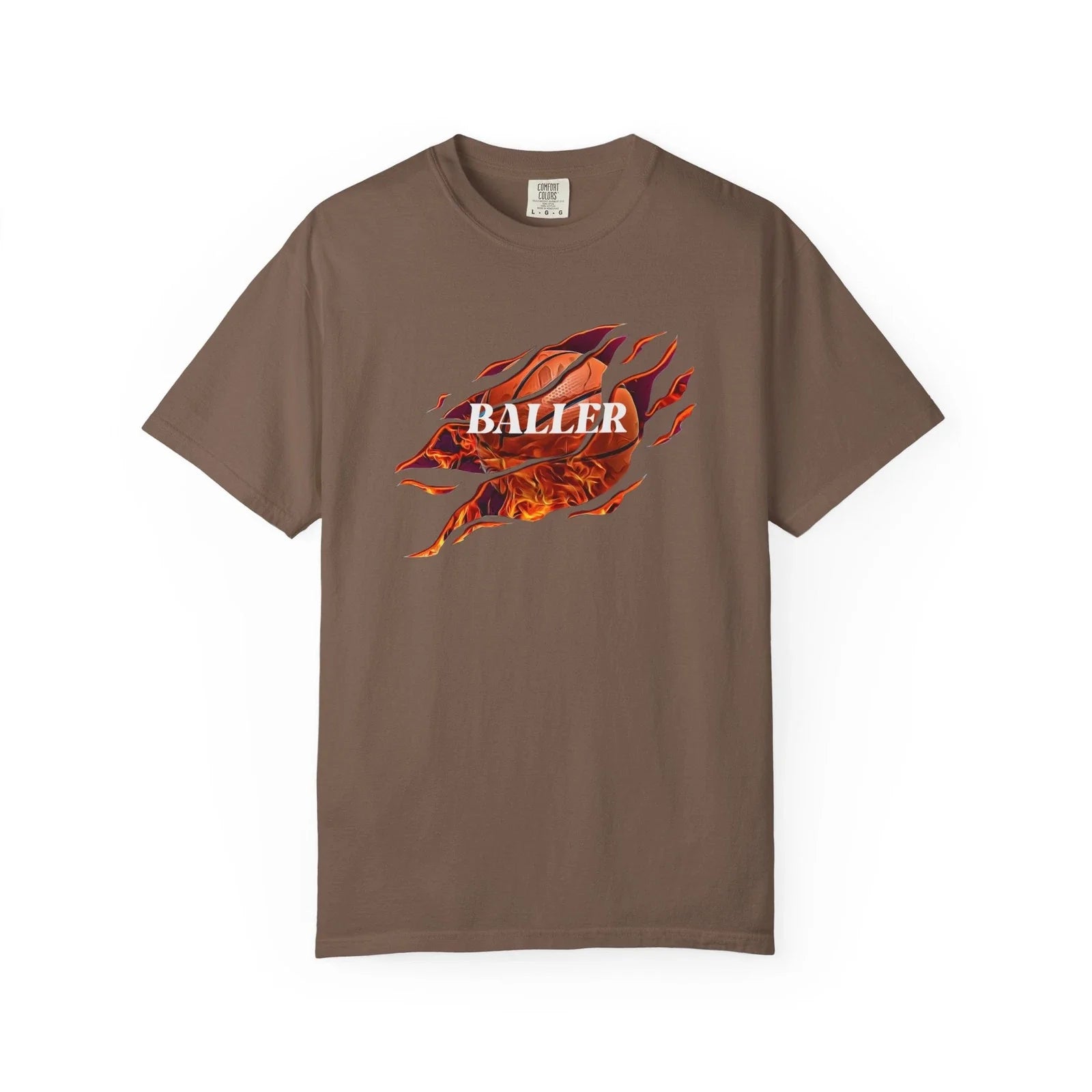 Fire Baller Shirt Sports Basketball Shirts For Men Graphic Basketball T Shirt Unisex T-shirt, Sweatshirt, Hoodie, Long Sleeve Tee - T-Shirt, Sweatshirt, Hoodie