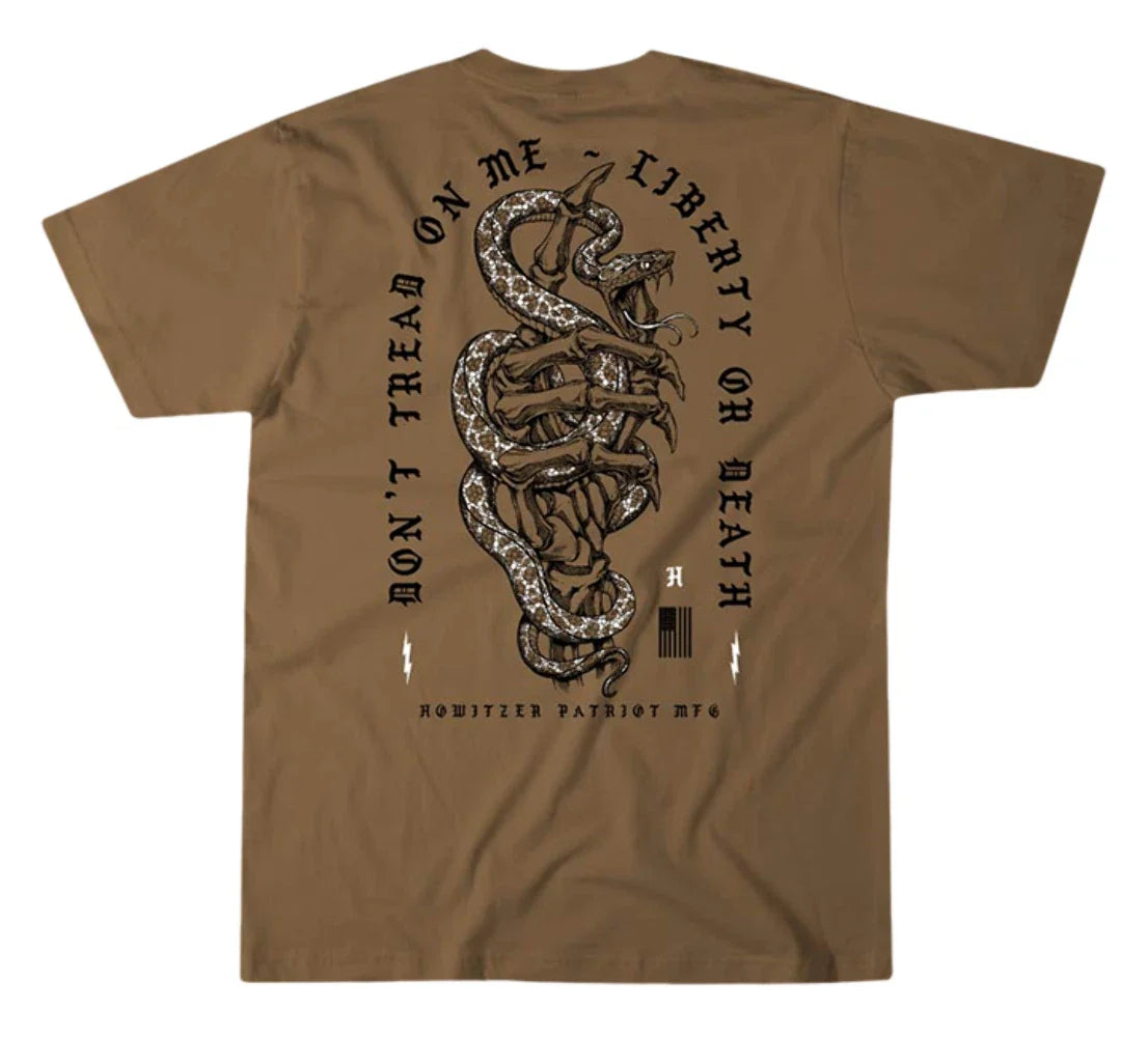Howitzer Style Men's T-Shirt Liberty Snake Military Grunt MFG Unisex T-shirt, Sweatshirt, Hoodie, Long Sleeve Tee - T-Shirt, Sweatshirt, Hoodie