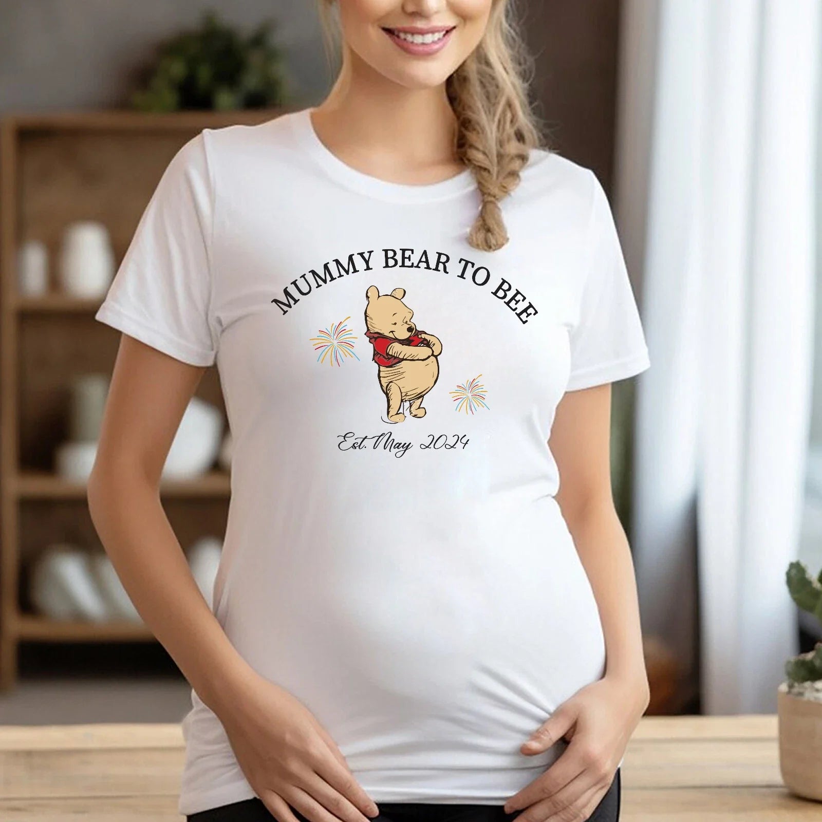 Mum To Be T-shirt Funny Pregnancy Announcement Mummy Gift Pregnant,Mummy Bear Unisex T-shirt, Sweatshirt, Hoodie, Long Sleeve Tee - T-Shirt, Sweatshirt, Hoodie