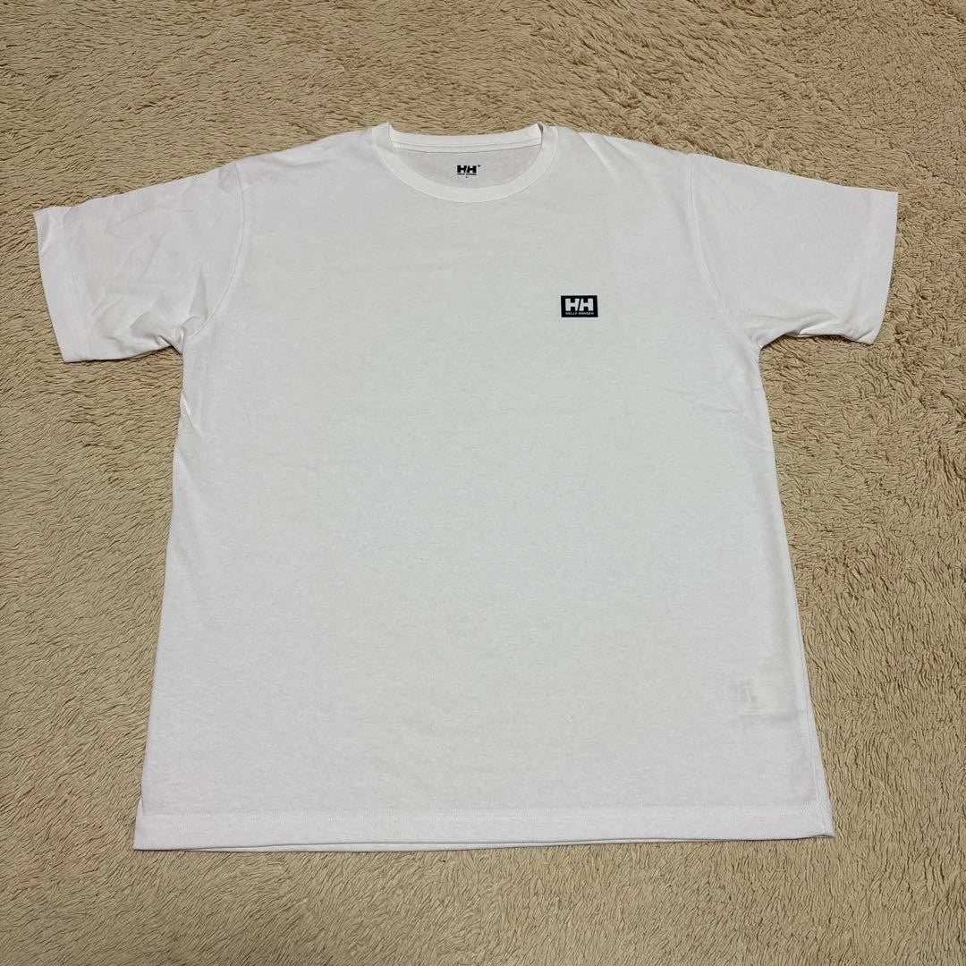 Helly Hansen White Logo Mens T-Shirt L Used Outdoor Activewear Unisex T-shirt, Sweatshirt, Hoodie, Long Sleeve Tee - T-Shirt, Sweatshirt, Hoodie