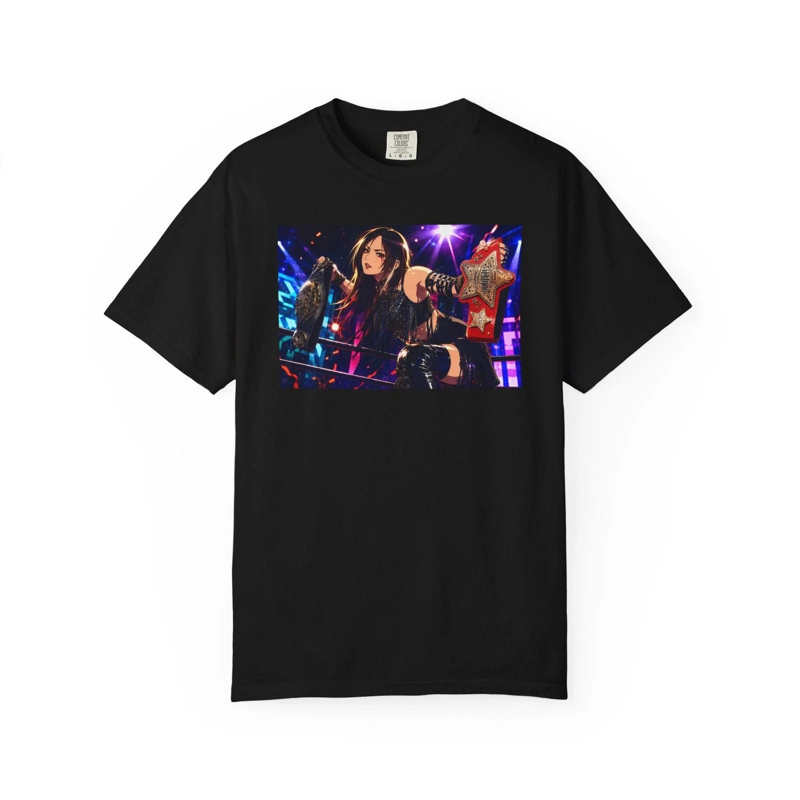 Saya Kamitani Stardom NJPW Anime Art Shirt Joshi Wrestling Size S-4XL Unisex T-shirt, Sweatshirt, Hoodie, Long Sleeve Tee - T-Shirt, Sweatshirt, Hoodie