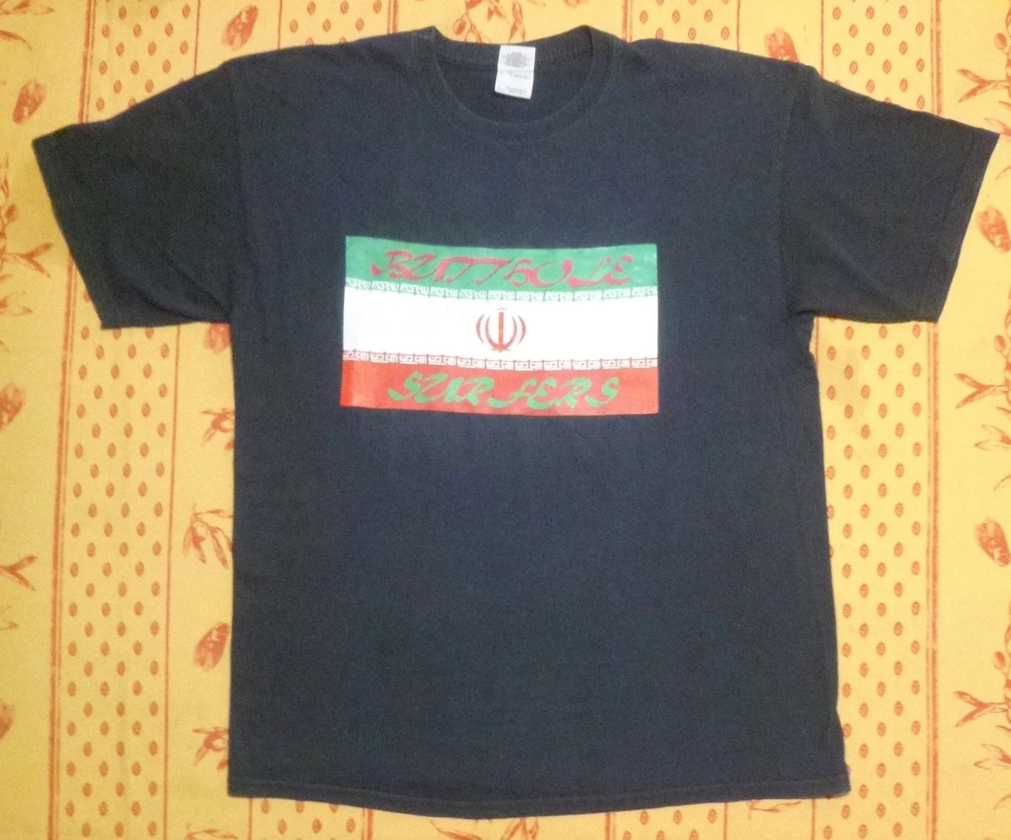 Butthole Surfers Iran Flag T-Shirt Unisex T-shirt, Sweatshirt, Hoodie, Long Sleeve Tee - T-Shirt, Sweatshirt, Hoodie