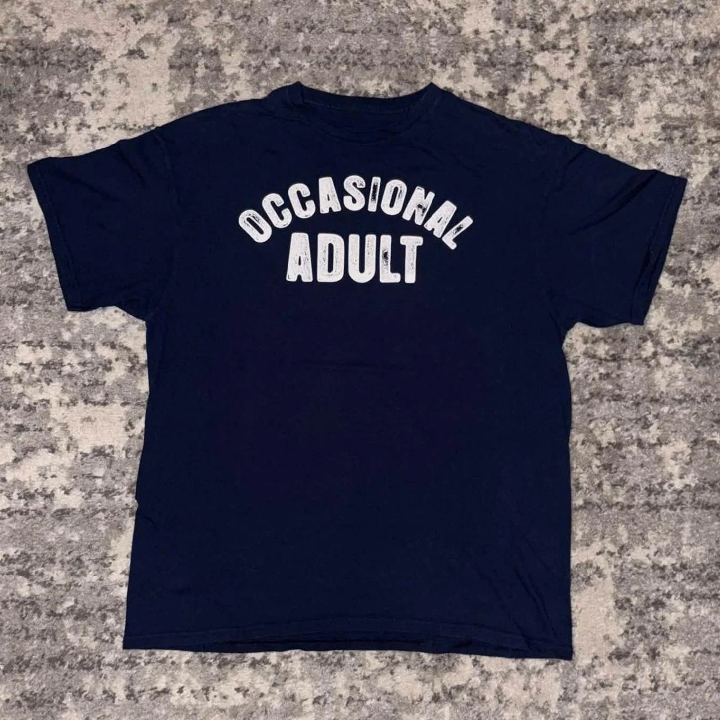 Y2K Occasional Adult Funny Text Shirt Unisex T-shirt, Sweatshirt, Hoodie, Long Sleeve Tee - T-Shirt, Sweatshirt, Hoodie