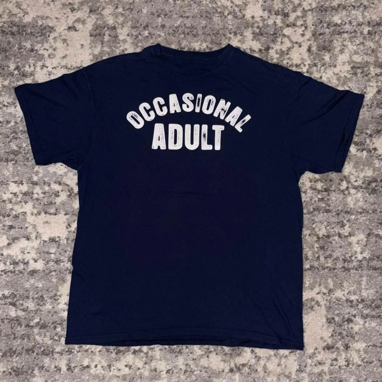 Y2K Occasional Adult Funny Text Shirt Unisex T-shirt, Sweatshirt, Hoodie, Long Sleeve Tee - T-Shirt, Sweatshirt, Hoodie