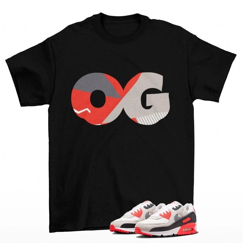 OG Sneaker Shirt Black to Match Max 90 Infrared IU1055-100 Unisex T-shirt, Sweatshirt, Hoodie, Long Sleeve Tee - T-Shirt, Sweatshirt, Hoodie