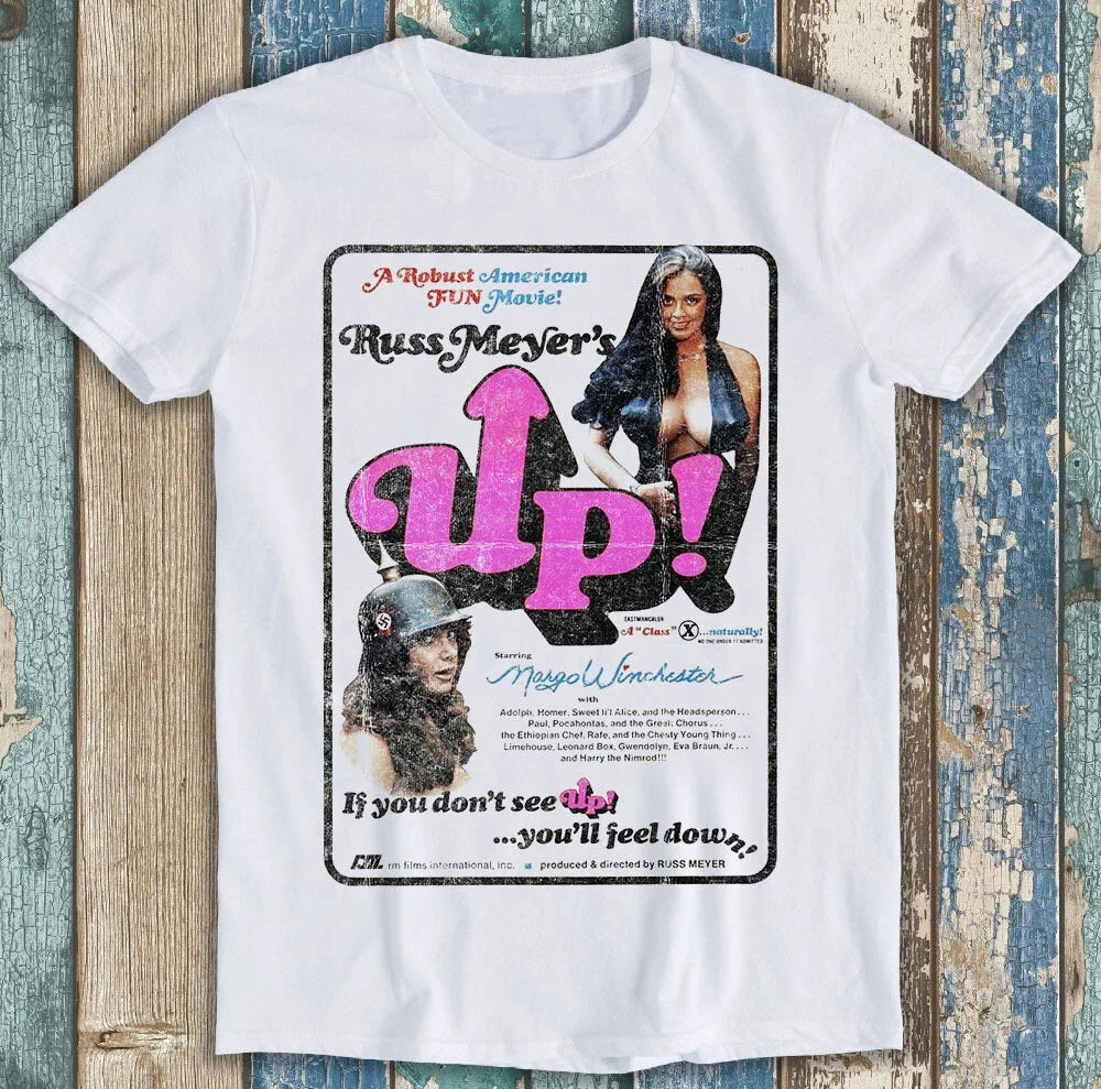 Russ Meyer Pin Up Sexy Girl Faster Pussycat Movie Funny Gift Tee T Shirt 2153 Unisex T-shirt, Sweatshirt, Hoodie, Long Sleeve Tee - T-Shirt, Sweatshirt, Hoodie