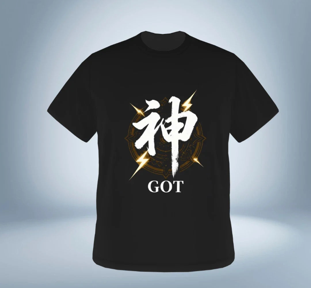 KANJI Collection - GOT - T-ShirtBlackOriginal Tokyo Treasures Japan Unisex T-shirt, Sweatshirt, Hoodie, Long Sleeve Tee - T-Shirt, Sweatshirt, Hoodie