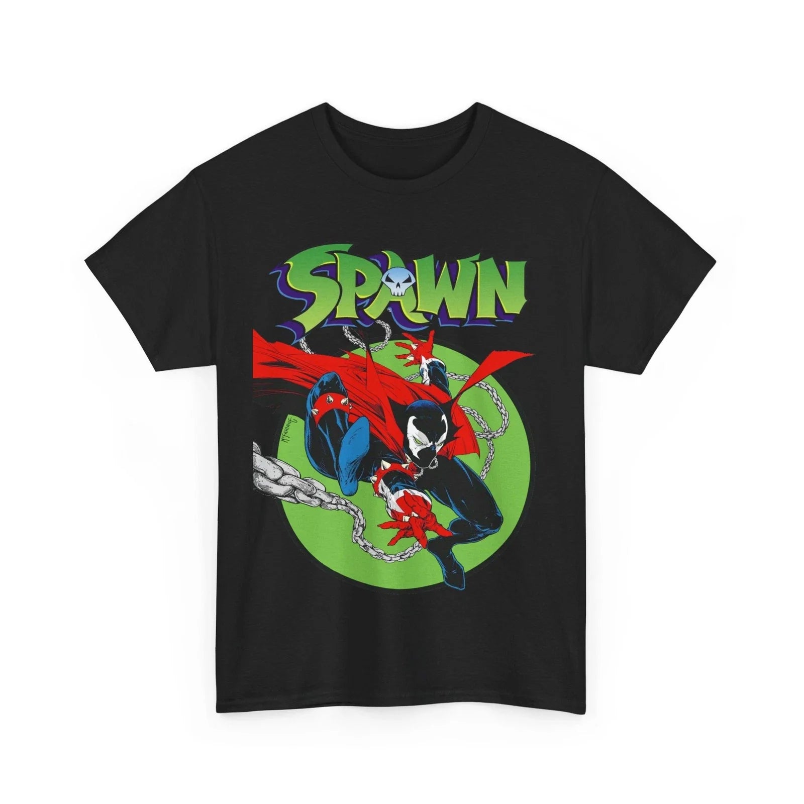 Spawn T-Shirt - Todd McFarlane Art - Image Comics Unisex T-shirt, Sweatshirt, Hoodie, Long Sleeve Tee - T-Shirt, Sweatshirt, Hoodie