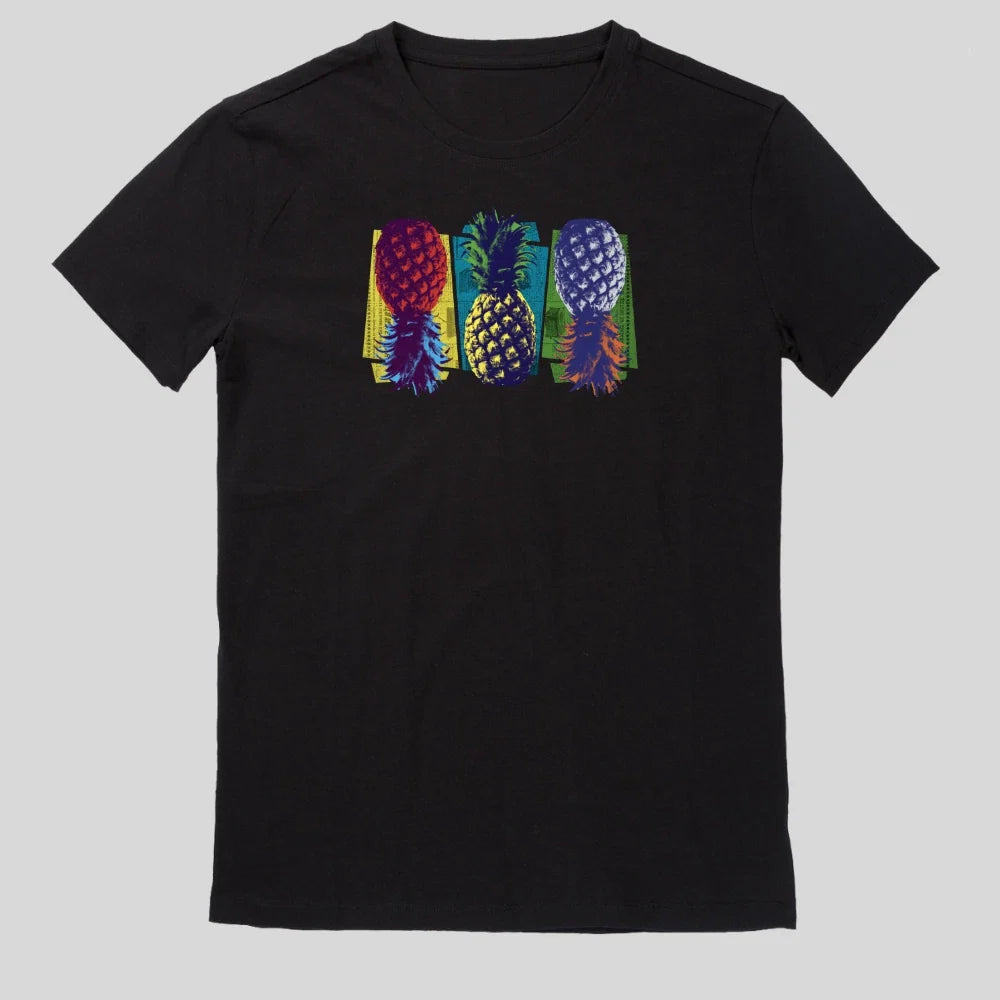 pop art pineapple t shirt Unisex T-shirt, Sweatshirt, Hoodie, Long Sleeve Tee - T-Shirt, Sweatshirt, Hoodie