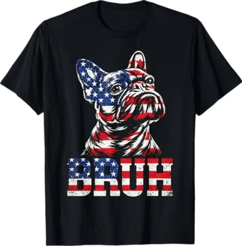 Bruh Funny French Bulldog Meme Dog Lover Art T-Shirt S-3XL Unisex T-shirt, Sweatshirt, Hoodie, Long Sleeve Tee - T-Shirt, Sweatshirt, Hoodie