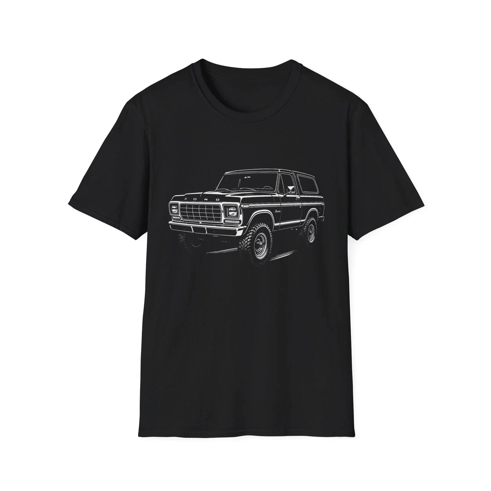 1979 Ford Bronco T-Shirt | Classic 4x4 Off-Road SUV Graphic Tee Vintage Truck Unisex T-shirt, Sweatshirt, Hoodie, Long Sleeve Tee - T-Shirt, Sweatshirt, Hoodie