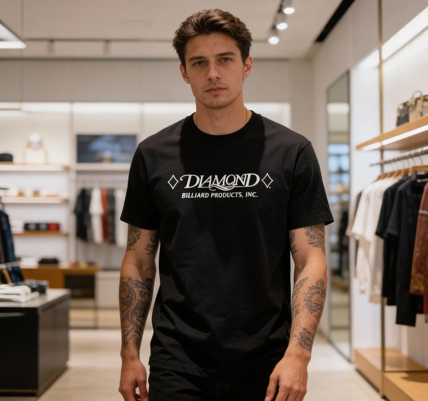 Hot New Diamond Billiard Logo T-Shirt Size S - 5Xl Unisex T-shirt, Sweatshirt, Hoodie, Long Sleeve Tee - T-Shirt, Sweatshirt, Hoodie
