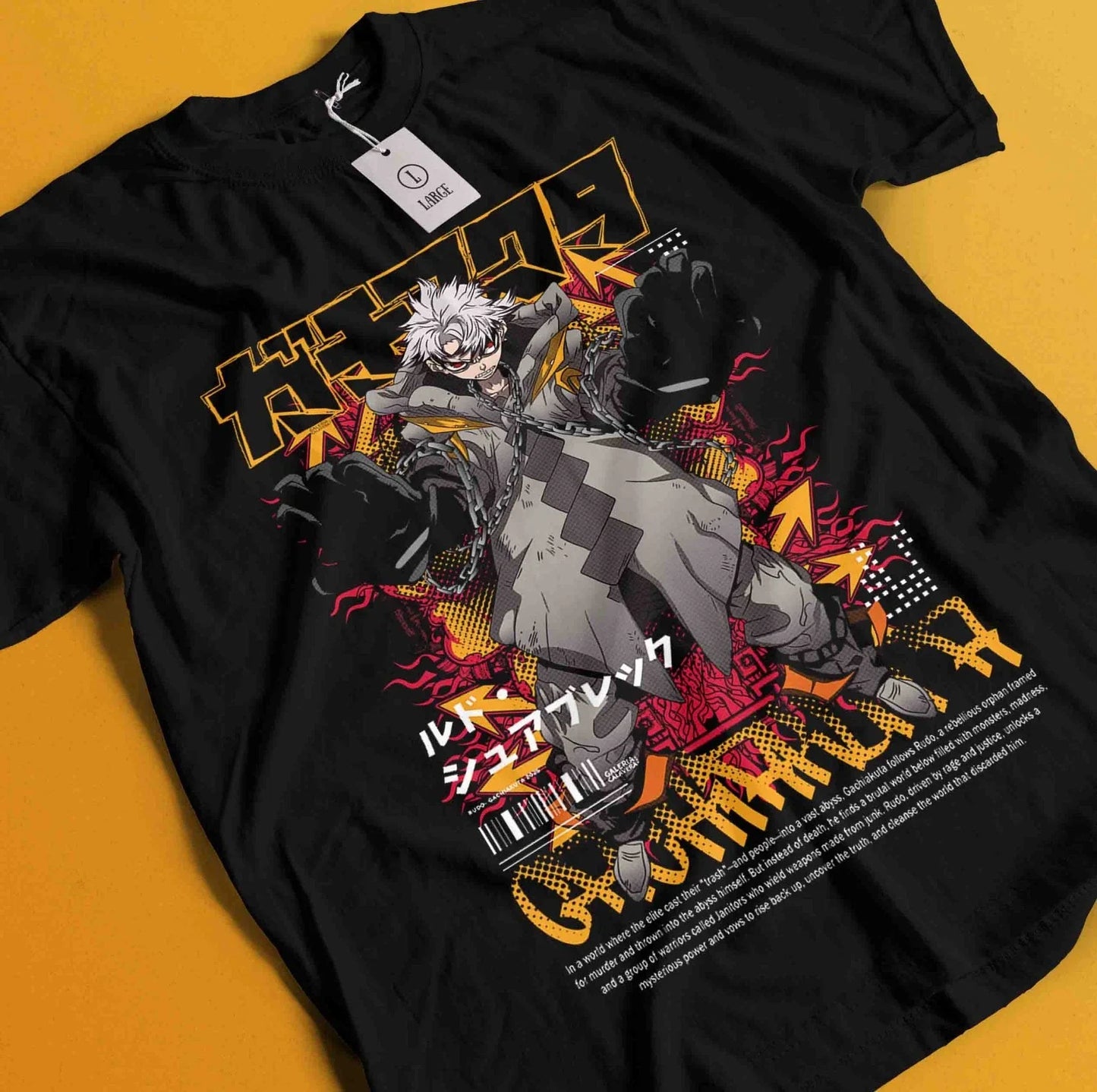 Gachiakuta Tome T-Shirt Japanese Tankobon Horror Manga Anime Gift Shirt All Size Unisex T-shirt, Sweatshirt, Hoodie, Long Sleeve Tee - T-Shirt, Sweatshirt, Hoodie