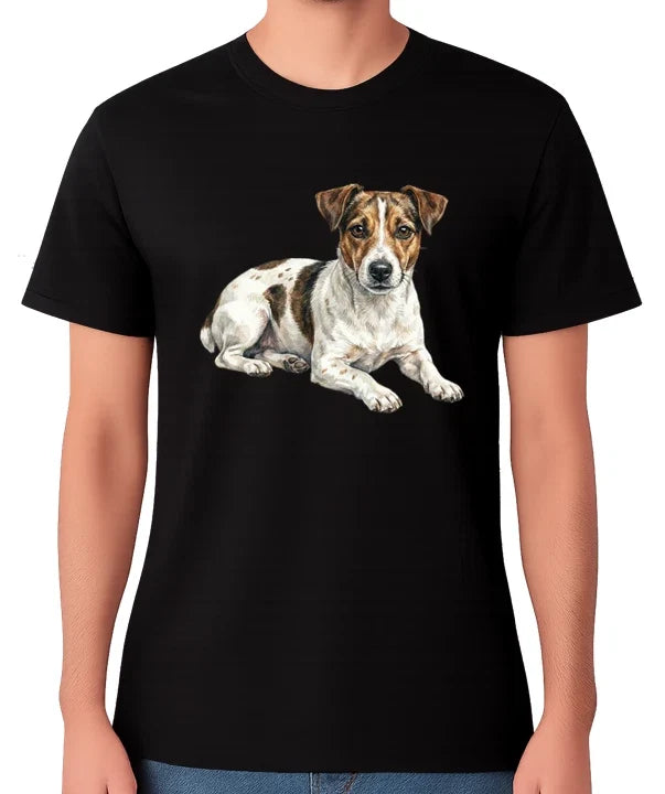 Jack Russell Terrier Dog T-Shirt Cute Pet Lover Graphic Unisex Tee Unisex T-shirt, Sweatshirt, Hoodie, Long Sleeve Tee - T-Shirt, Sweatshirt, Hoodie