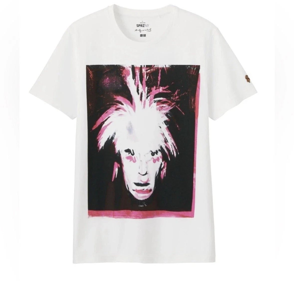 Uniqlo x SPRZ NY - Andy Warhol Portrait Short Sleeve Graphic T-Shirt NWT Medium Unisex T-shirt, Sweatshirt, Hoodie, Long Sleeve Tee - T-Shirt, Sweatshirt, Hoodie